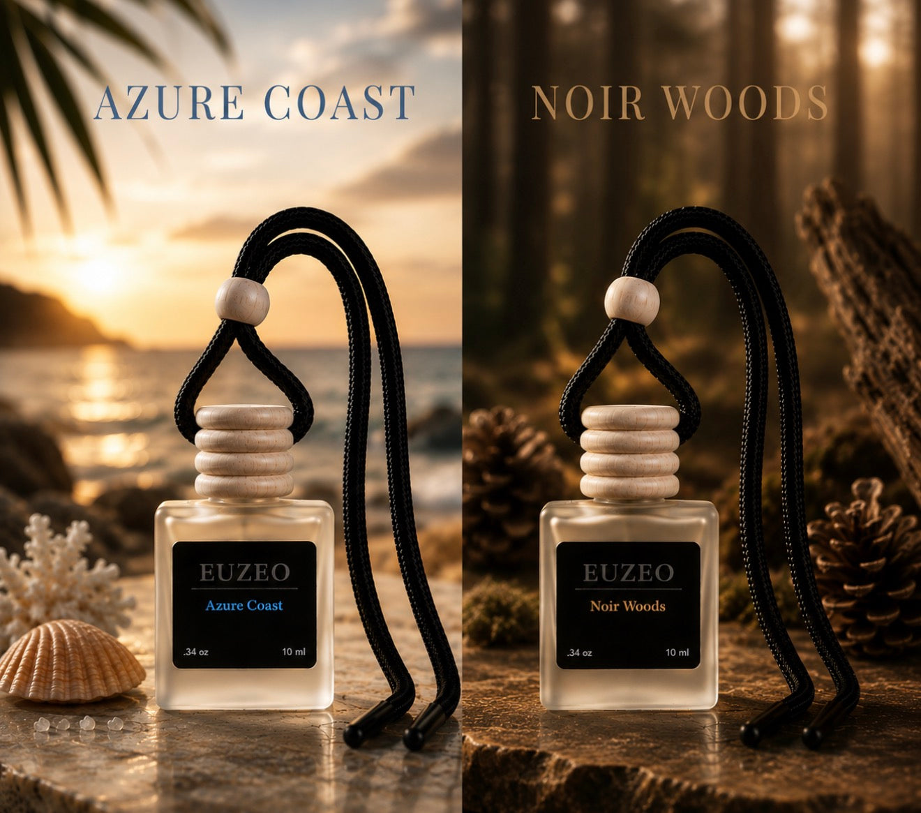 Classic Duo Set - Azure Coast & Noir Woods
